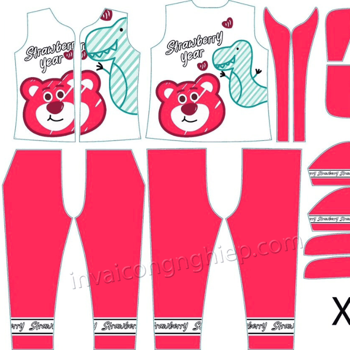 in đồ bộ pijama